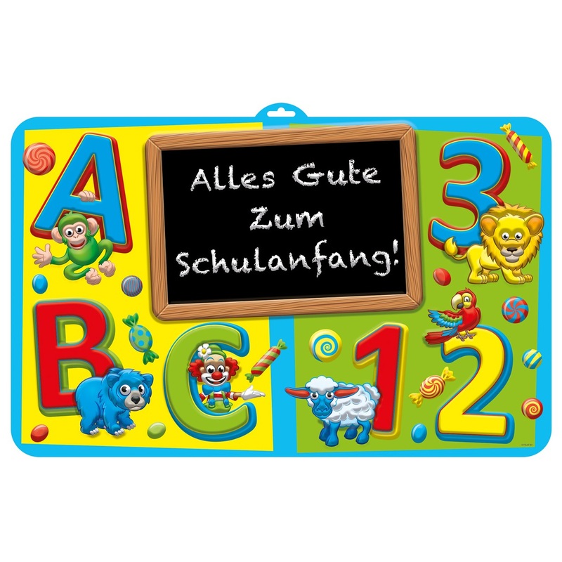 School start mural 58 x 38cm