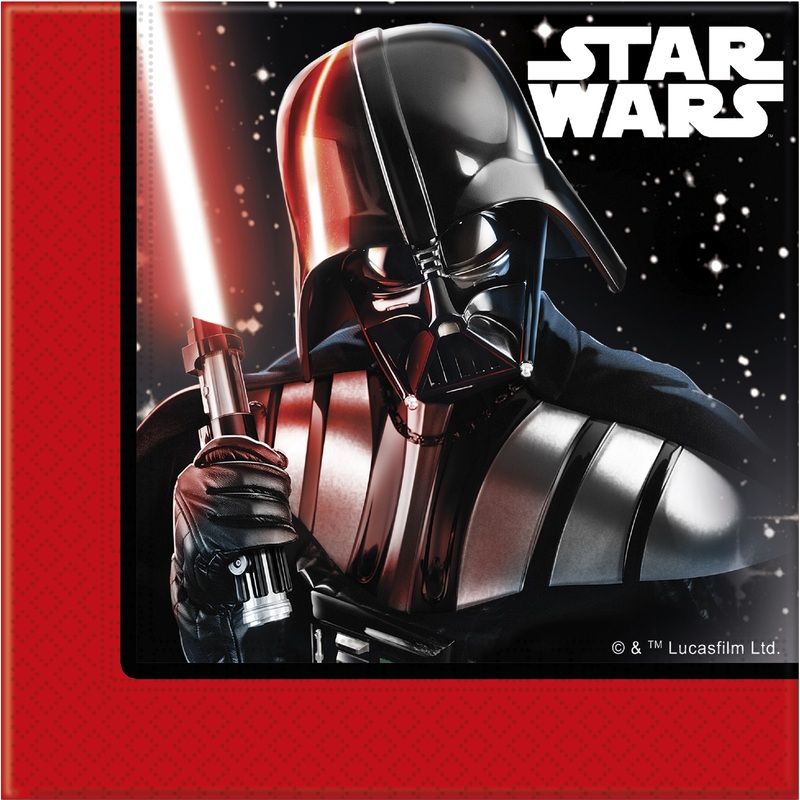 20 Star Wars Final Battle napkins 33cm