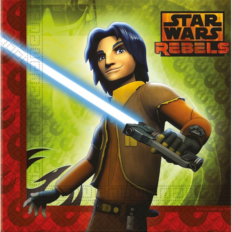 20 Star Wars Rebels napkins 33cm