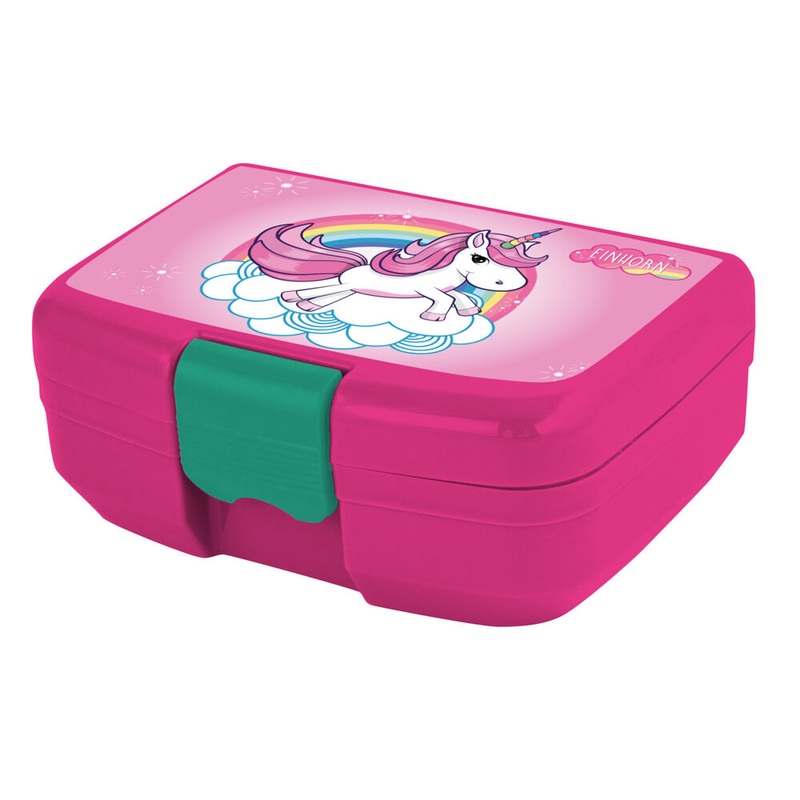 Brotdose Einhorn mit Clickverschluss