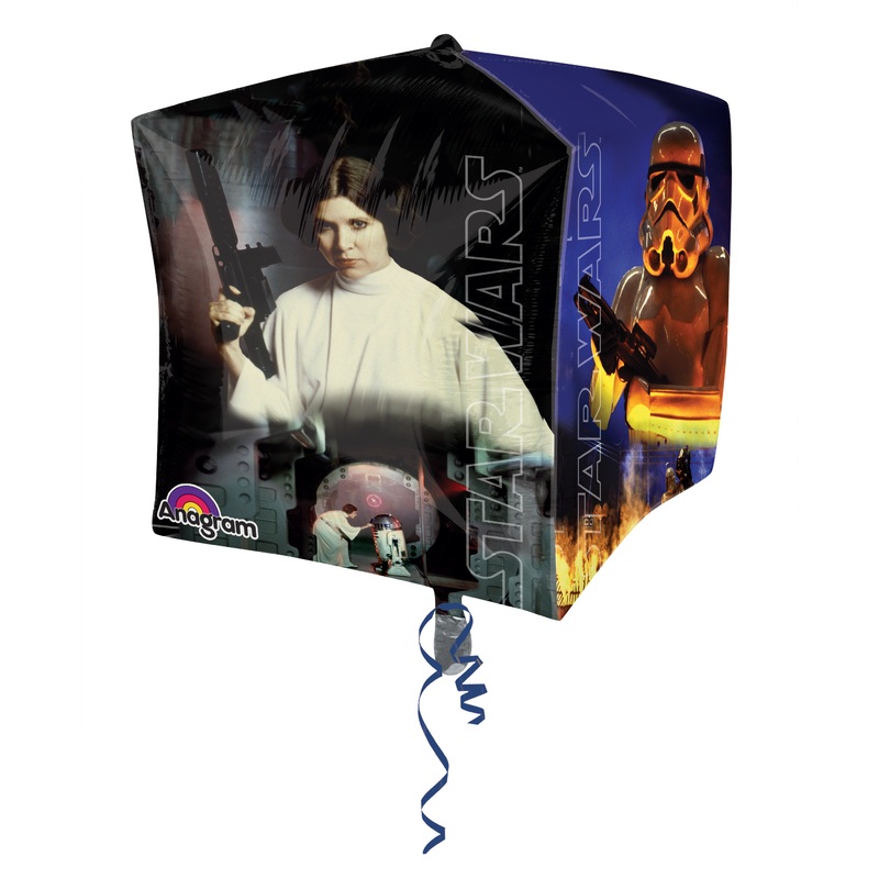 Cube balloon Star Wars characters