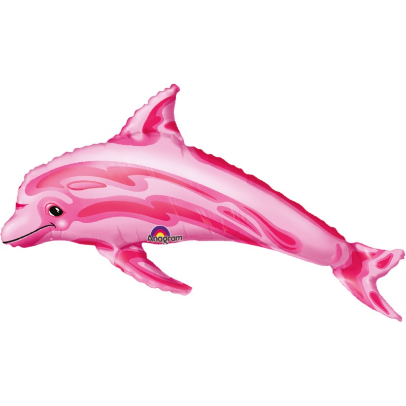 Dolphin balloon Marina pink