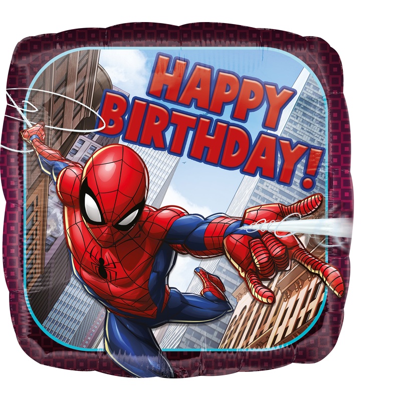Foil balloon Spider-Man Birthday