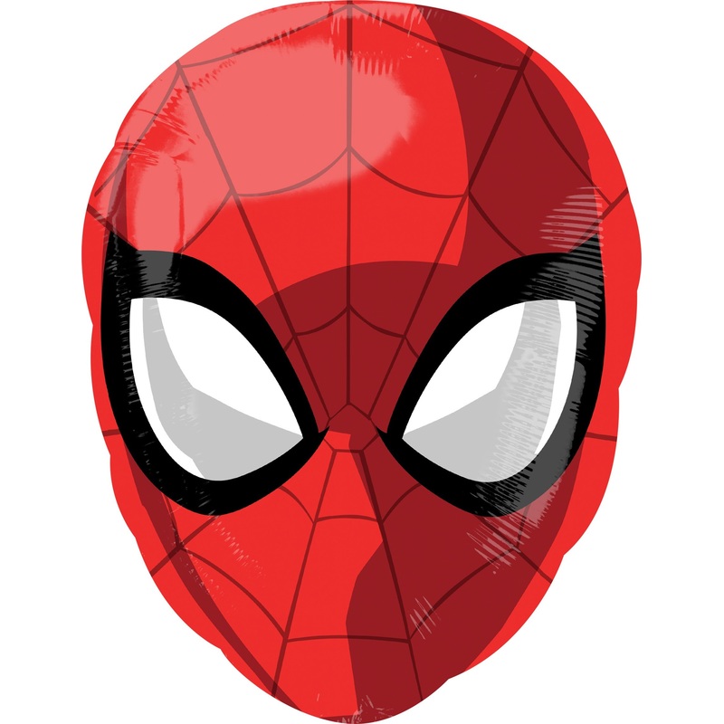 Foil balloon Spider-Man head