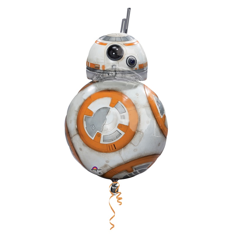 Foil balloon Star Wars BB8 figure