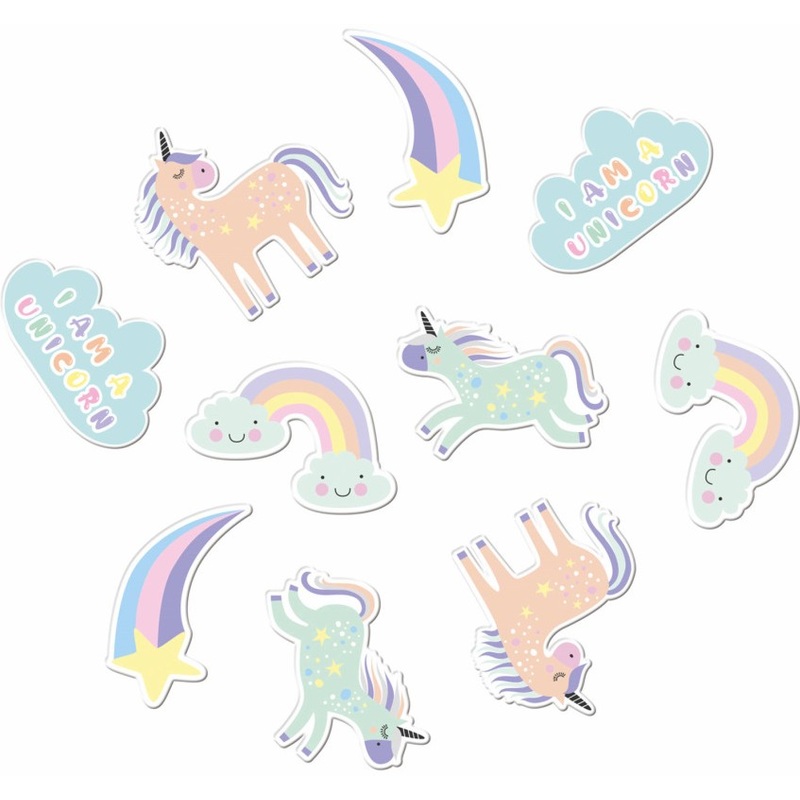 I am a Unicorn table confetti