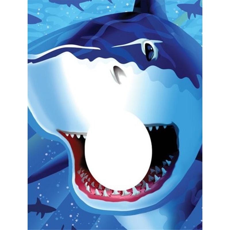 Photo wall 1.01m eaten by the shark