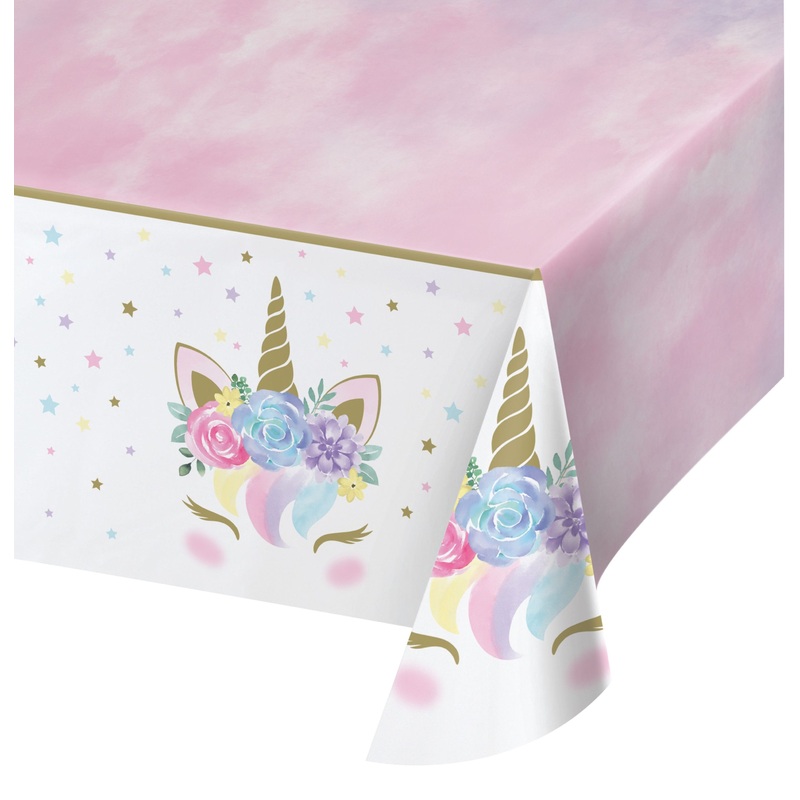 Princess Unicorn tablecloth 2.59 x 1.37m