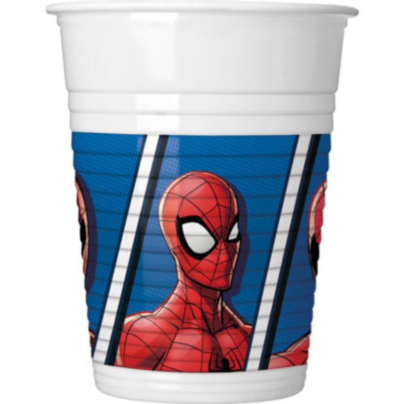 Spiderman Team Up 8 plastic mug 200ml
