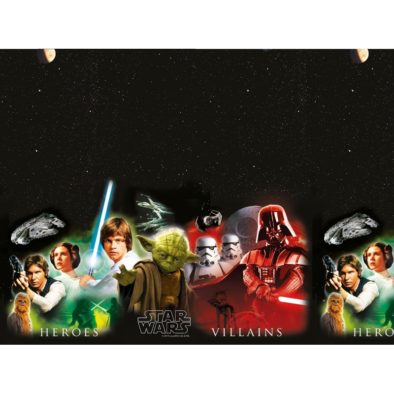 Star Wars Galaxy tablecloth 1.8 x 1.2m