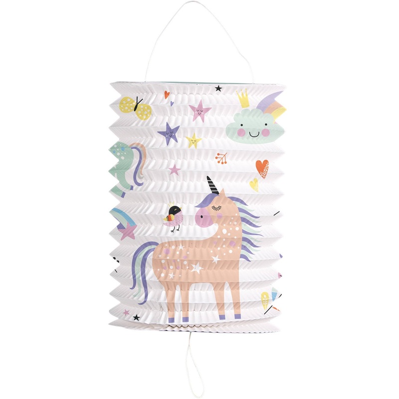 Unicorn lantern star land 16cm