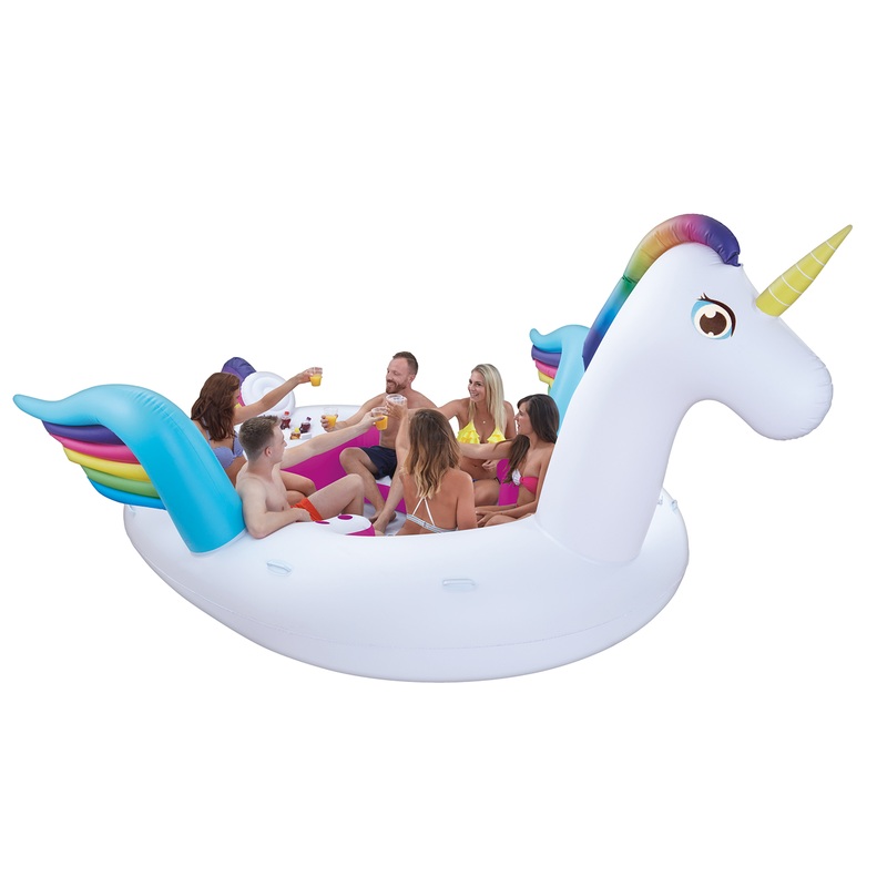 XXL unicorn bathing island 4.5 x 3.5 x 2m