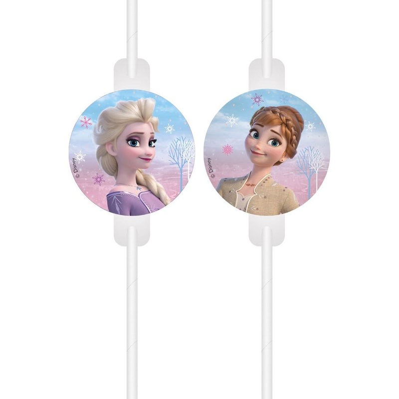 4 straws Frozen II - Wind Spirit