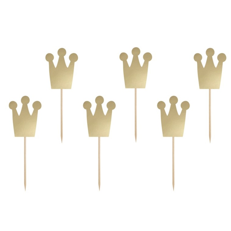6 Princess Tale Party Picker 12cm