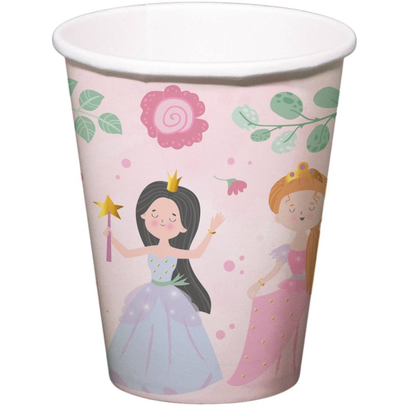 8 Magic Castle paper cups 250ml