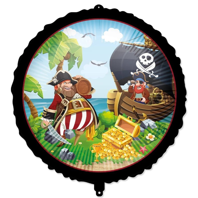Foil Balloon Island Pirates 46cm