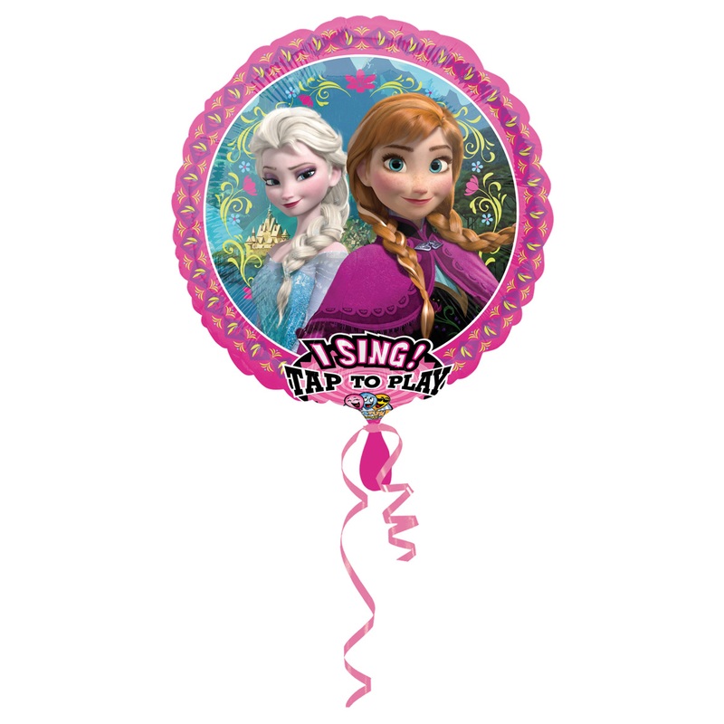 Let it go frozen music balloon