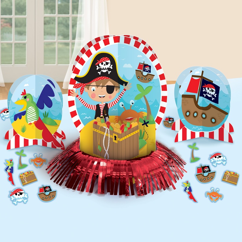 Little pirate Tommy table decoration 23 pieces