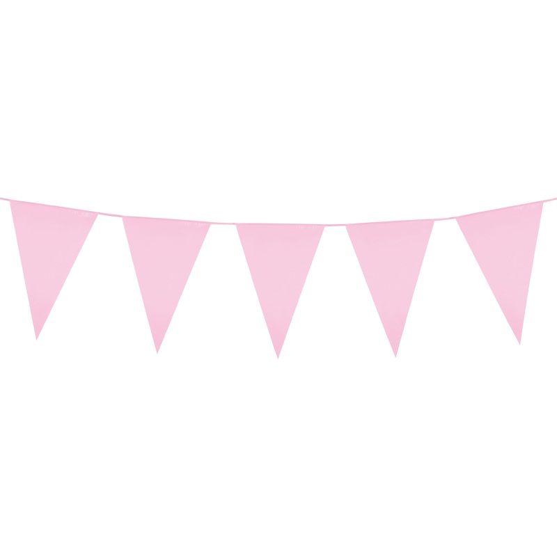 Pink party garland Clara 10m