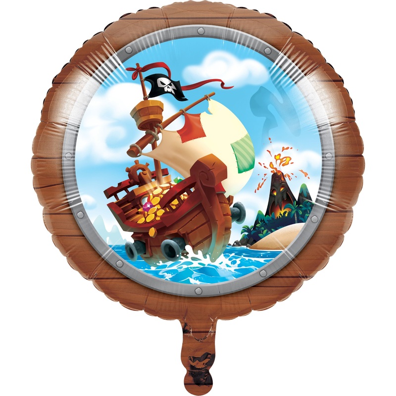 Pirate crew foil balloon 46cm