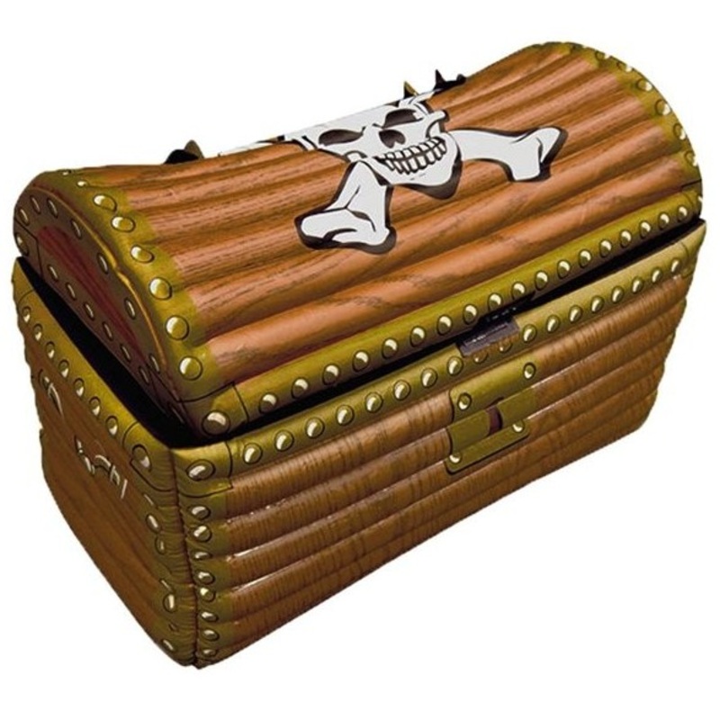 Pirate treasure chest beverage cooler 64cm