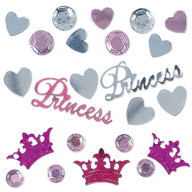 Princess confetti pink 34g