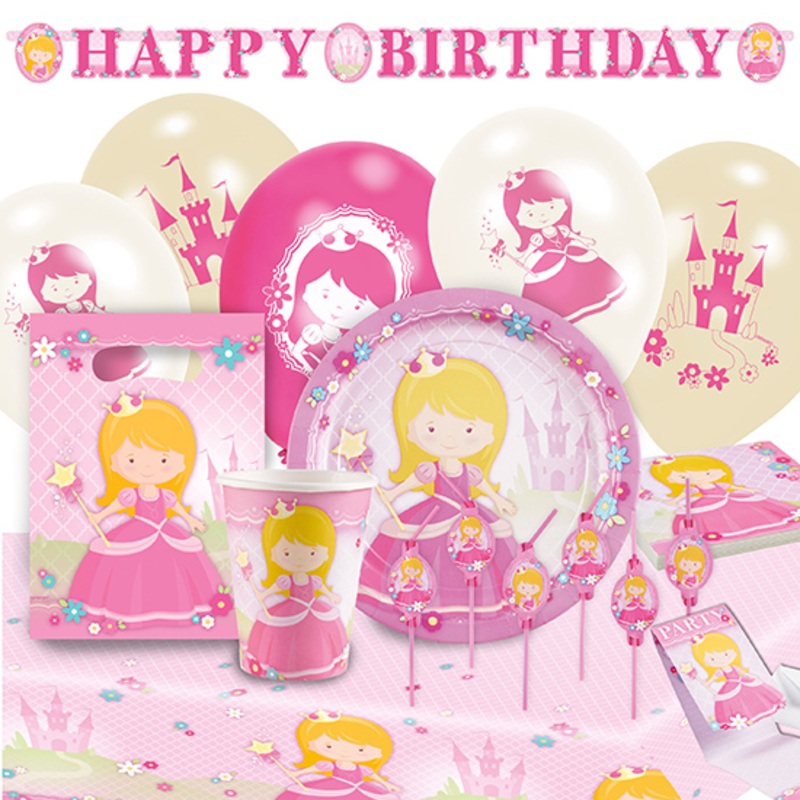 Princess Isabella party set 68 pieces