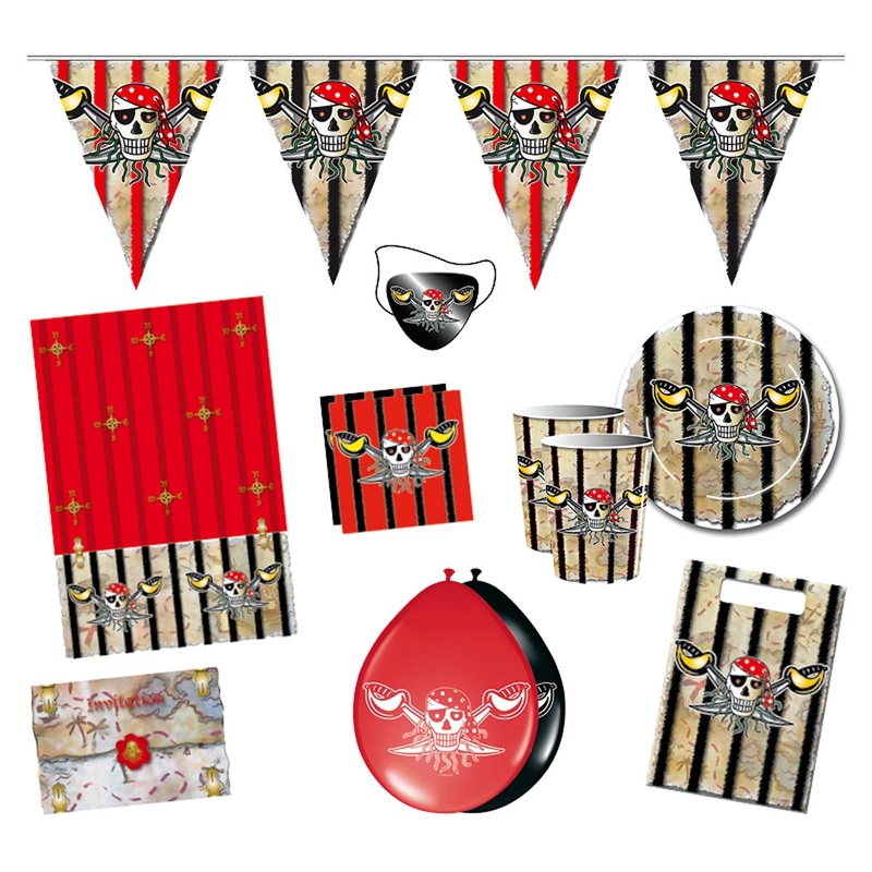 Sebastian saber pirate decoration set