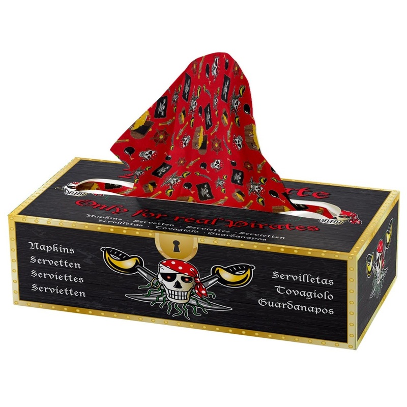 Sebastian Saber Pirate Handkerchiefs Box