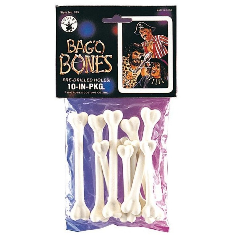 Set of 10 Bones (Sew-on)