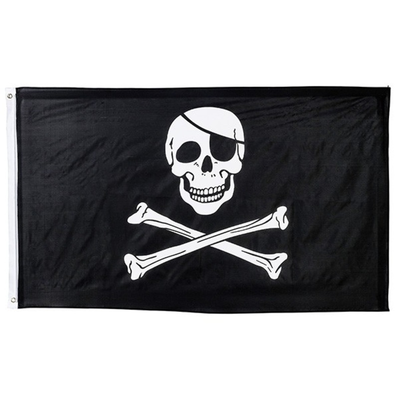 Skull pirate flag 1.5mx 90cm