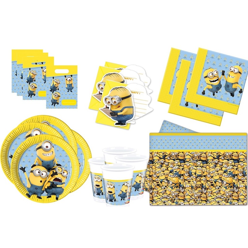 49-piece Crazy Minions Party Set