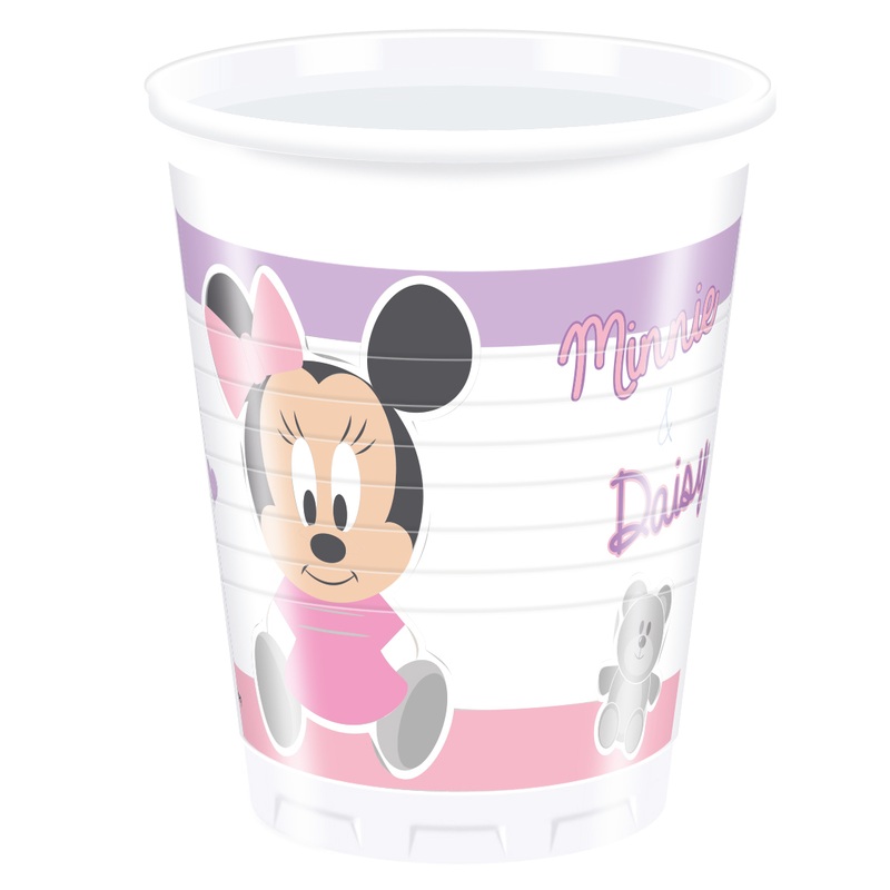 8 Minnies crawling group cups 200ml
