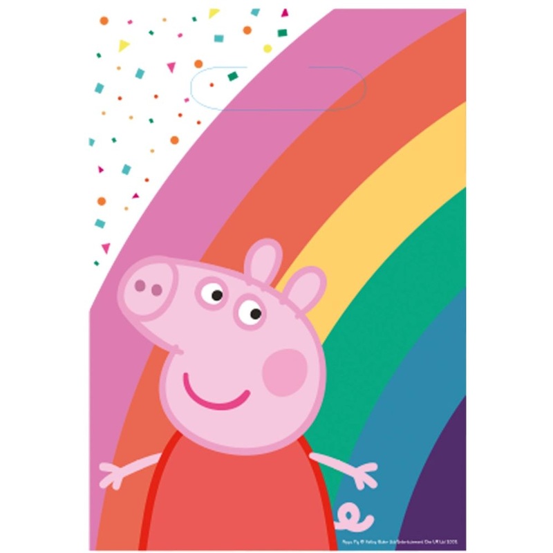 8 Peppa Pig gift bags
