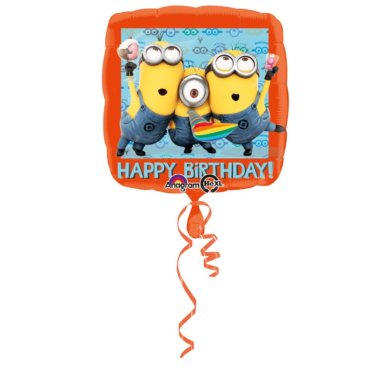 Foil balloon Minions birthday party