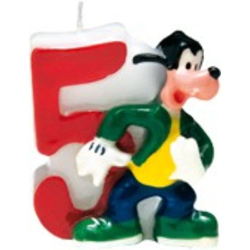 Mickey Mouse Dreamland Birthday Candle 5th