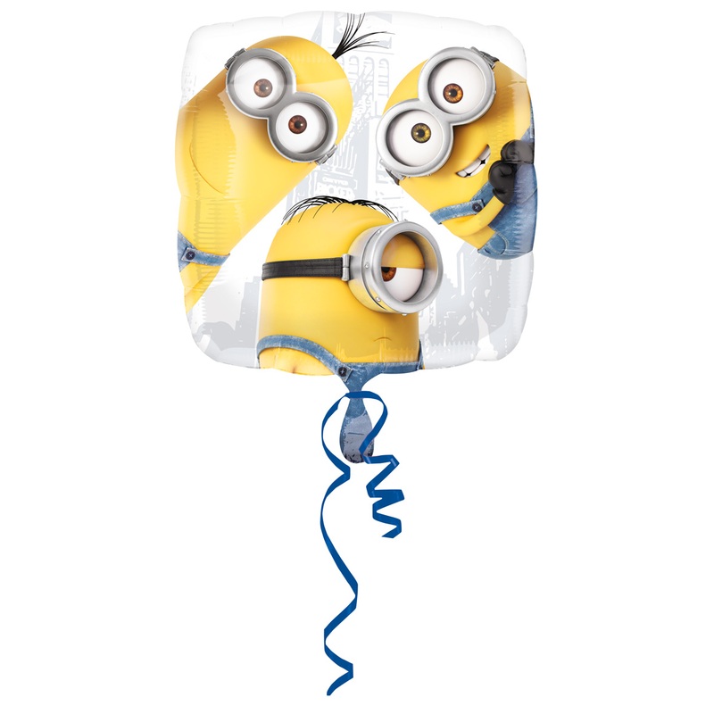 Minion Trio square foil balloon