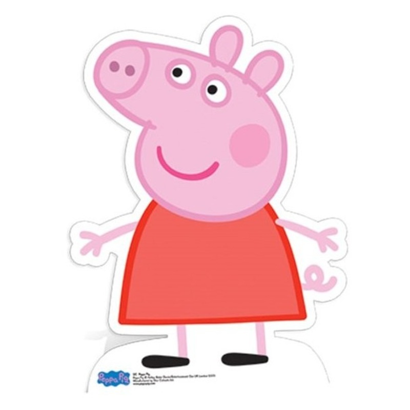 Peppa Pig cardboard stand 80cm