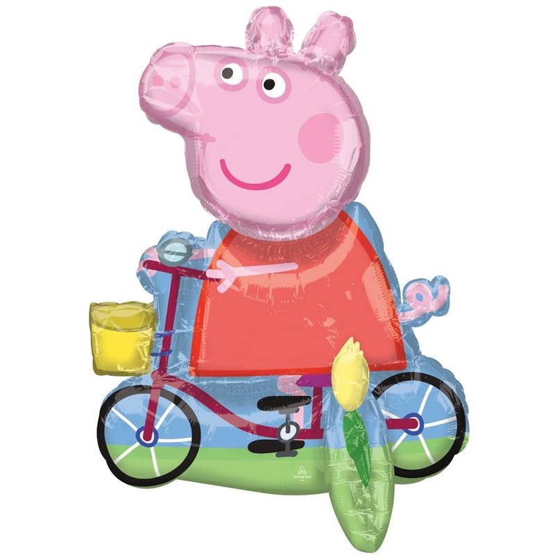Peppa Pig standing foil balloon 55cm