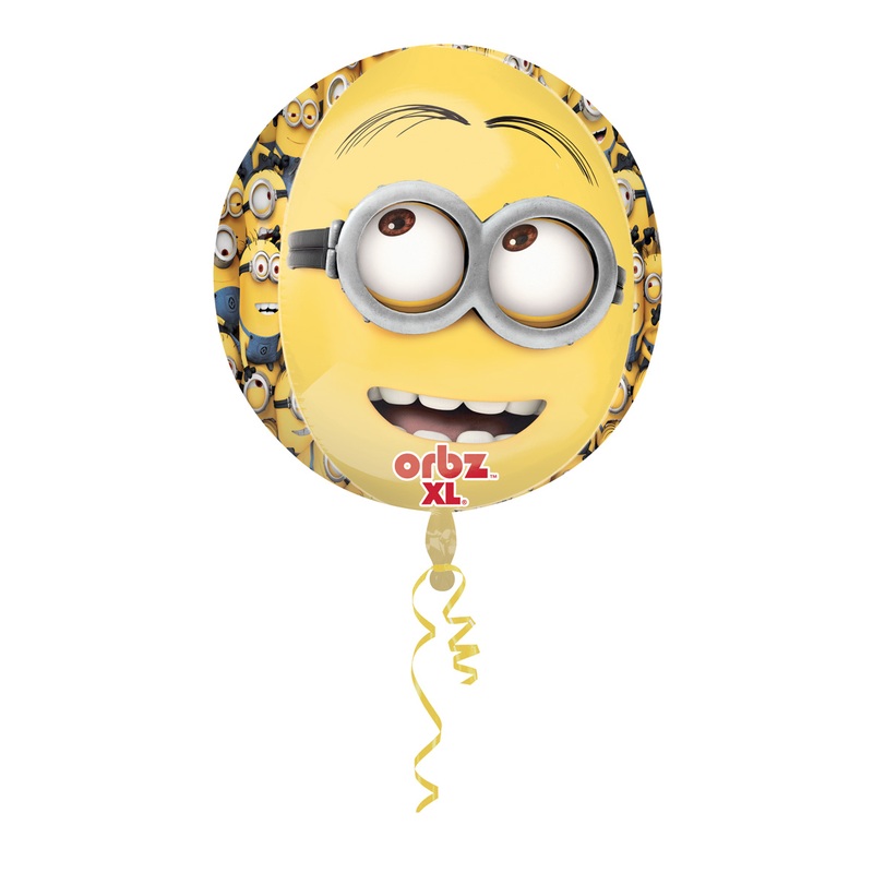 Round foil balloon Minion Parade