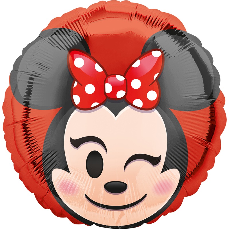 Winking Minnie Mouse foil balloon 45cm