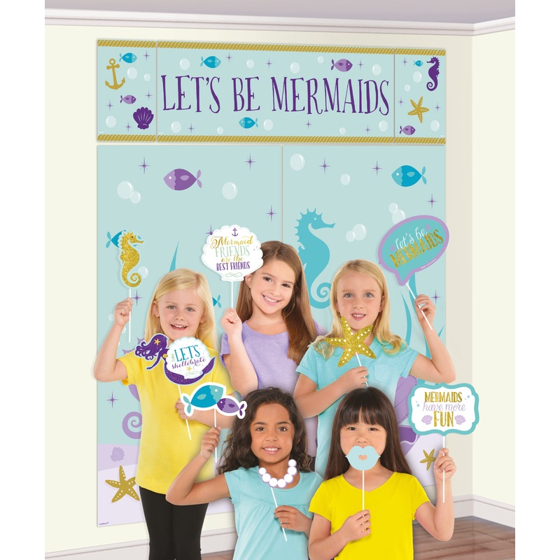 17 Shellebrate mermaid photo props