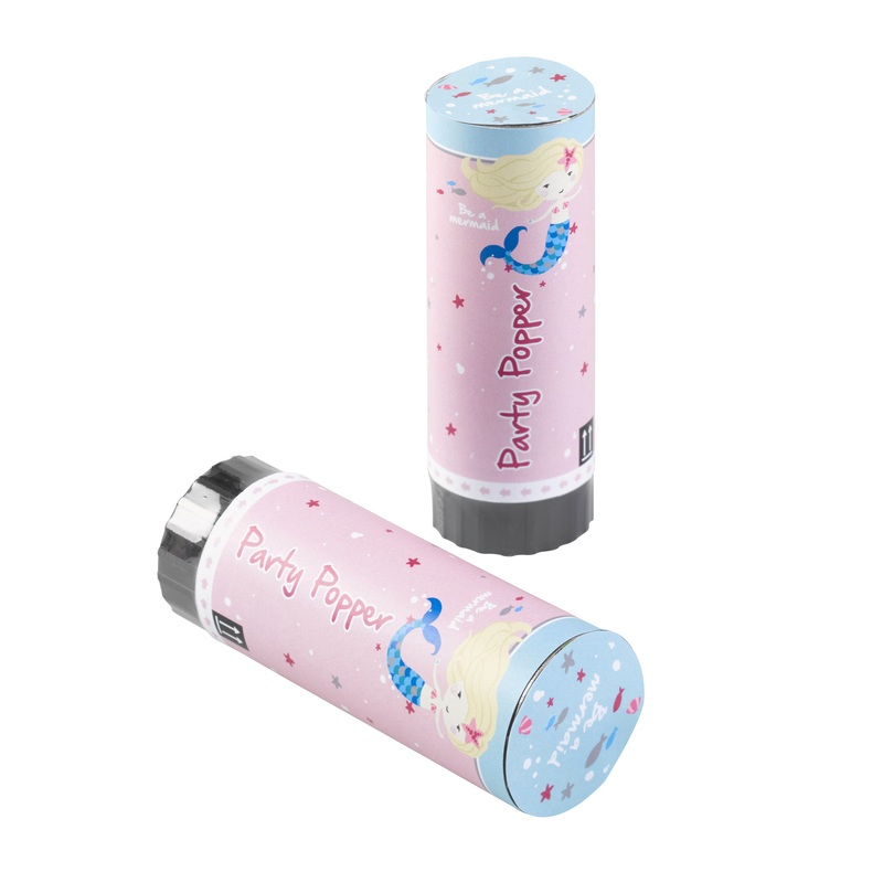2 confetti cannons Be a mermaid