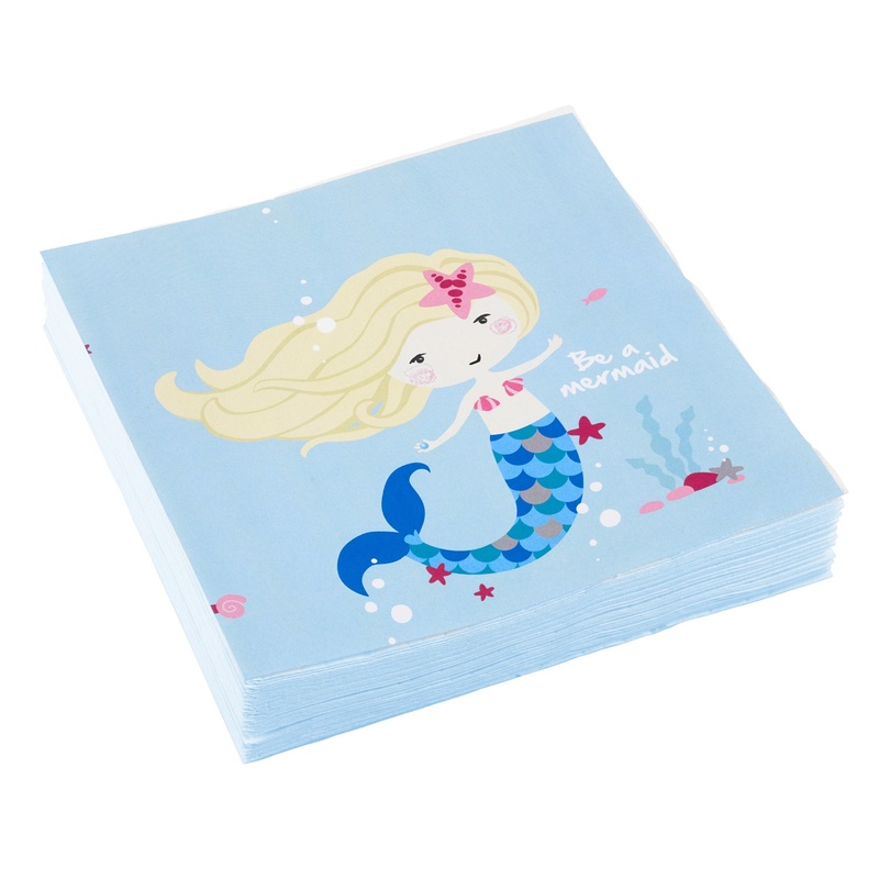 20 napkins Be a mermaid 33cm