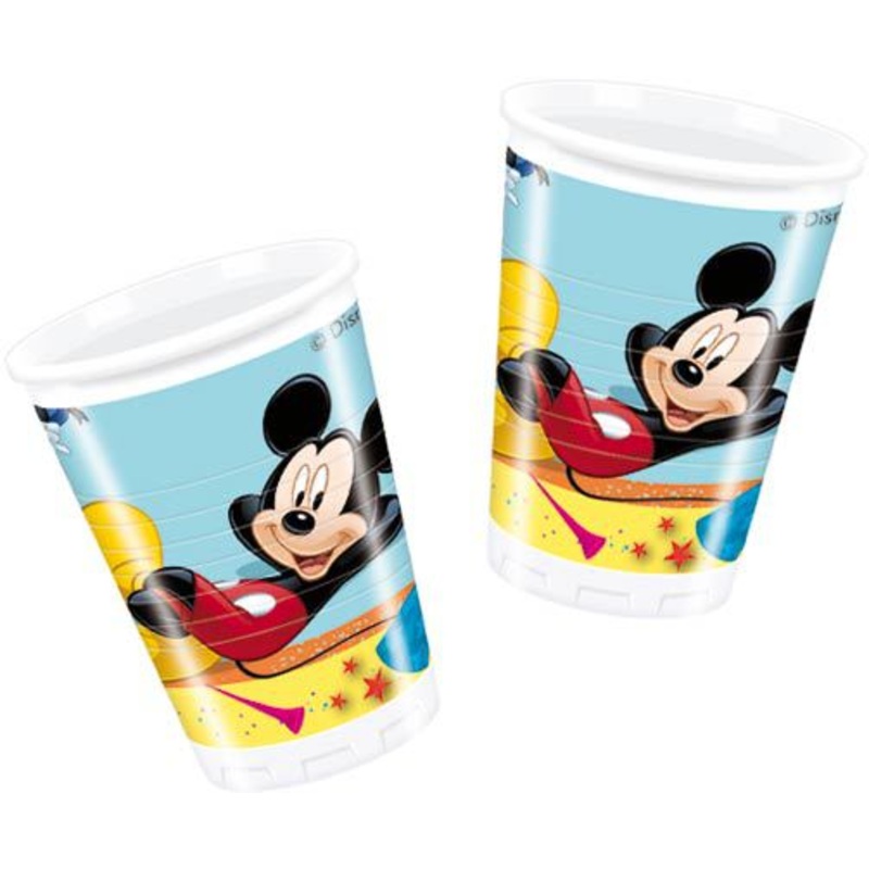 8 Mickeys Partymarathon cups 200ml
