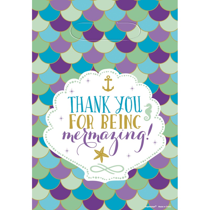 8 Shellebrate mermaid bags