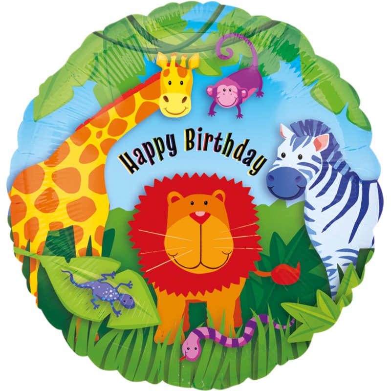 Balloon Jungle Party 45cm