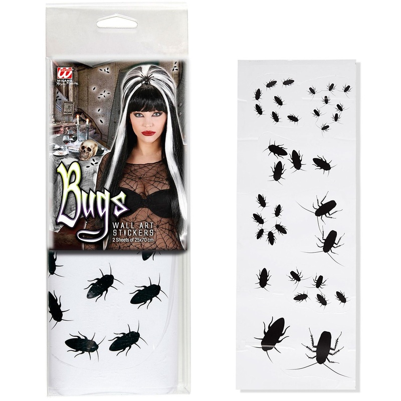 Creepy beetle wall sticker decoration