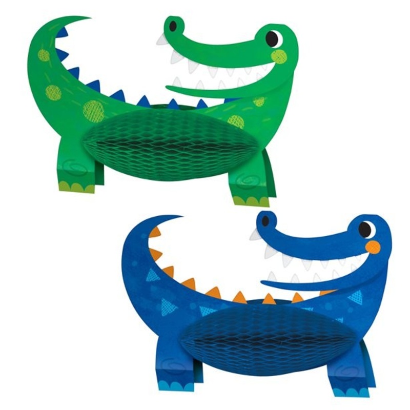 Crocodile honeycomb table stand, set of 2