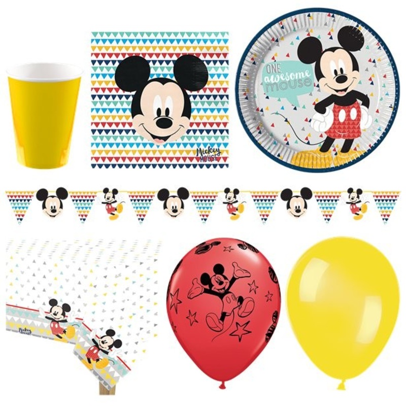 Deluxe Mickey Mouse World Party Set